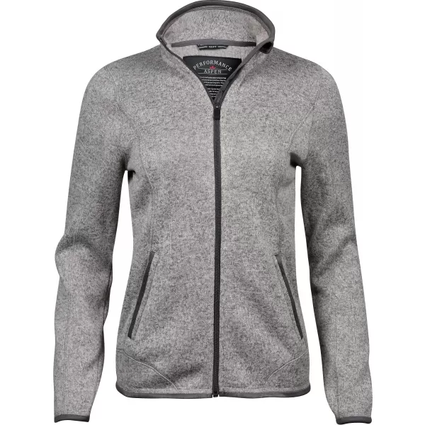 Ženski pulover TEE JAYS | TJ 9616 SIVI MELANŽ 