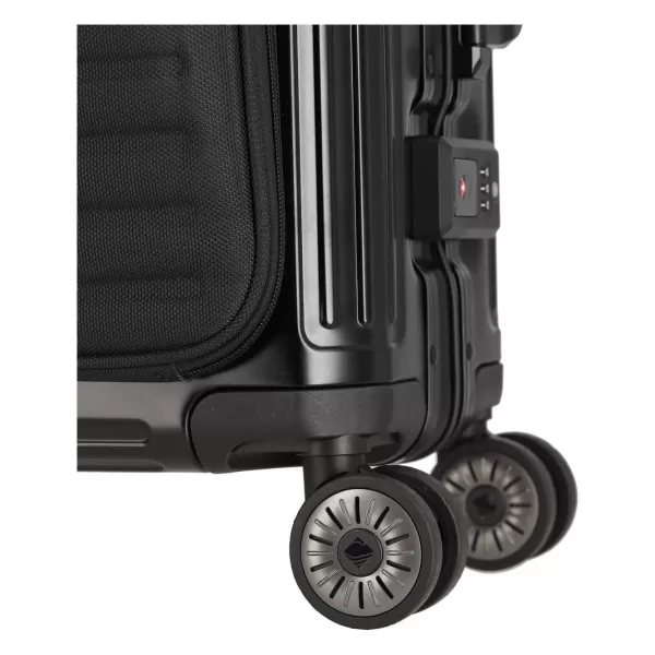  Kovček TRAVELITE NEXT 4W S FRONT POCKET ČRNA 