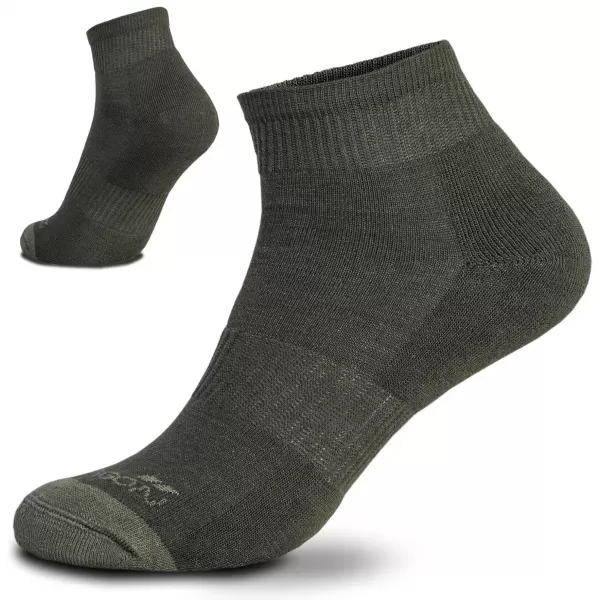  Nogavice PENTAGON LOW CUT SOCKS EL14013 06 EL14013 OLIVNO ZELENA 