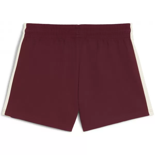  Ženske kratke hlače PUMA T7 PINTUCK SHORTS 4' 63213996 RUBINASTI ŠIMER 