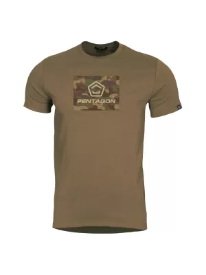 Majica s kratkimi rokavi PENTAGON AGERON SPOT CAMO K09012 KOJOT