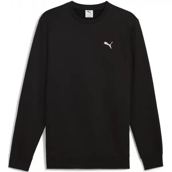  Moška jopica PUMA ESS CREW FL 68256601 PUMA ČRNA 