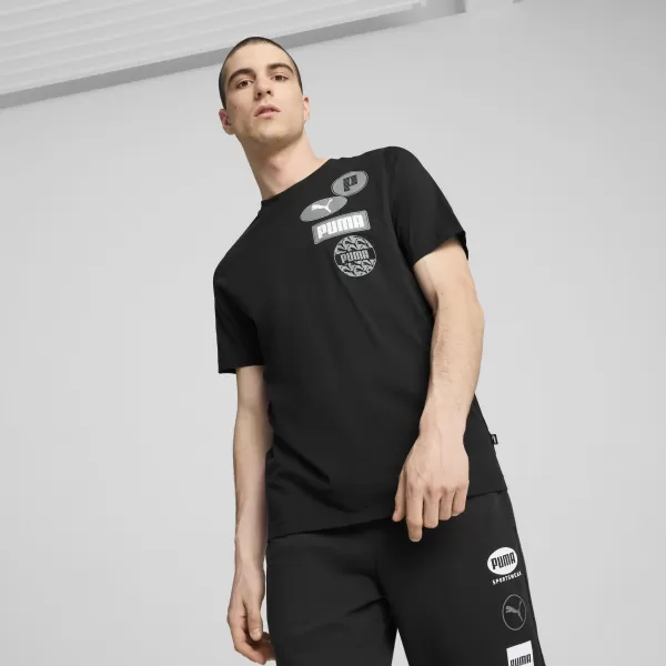  Srajca PUMA GRAPHICS ICON TEE 68320801 PUMA ČRNA 
