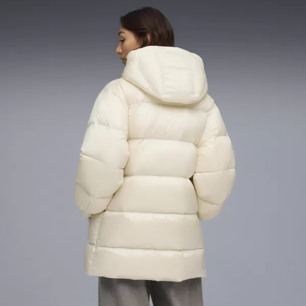  Plašč PUMA STYLE HOODED DOWN JACKET 68838987 ALPSKI SNEG 