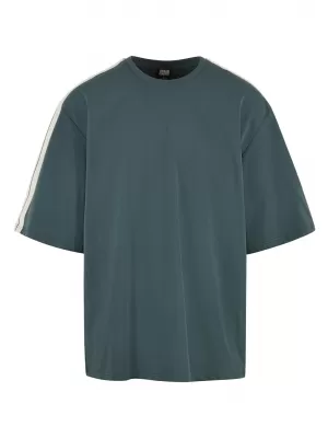Moška majica s kratkimi rokavi URBAN CLASSICS TB7336 STEKLENICA ZELENA