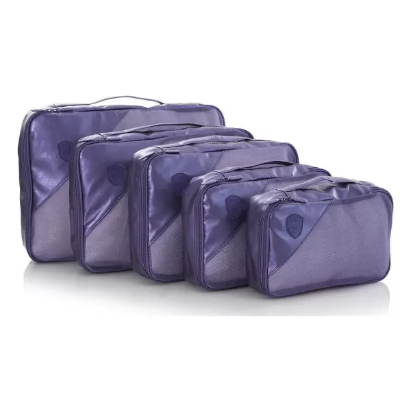  Komplet organizatorjev HEYS METALLIC PACKING CUBE 5PC NAVADE 