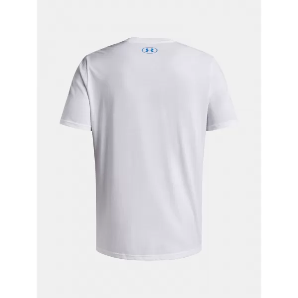  Moška majica s kratkimi rokavi UNDER ARMOUR UA TRIPLE STACK LC LOGO SS BELA 