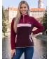 Ženski pulover iz flisa ALTISPORT GEMMY BORDO