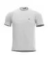 Majica s kratkimi rokavi PENTAGON LEVANTES CREWNECK STRIPES K09026 BELA