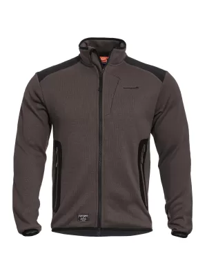 Pulover PENTAGON AMINTOR FLEECE JACKET K08028 TERRA RJAVA
