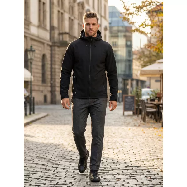  Moška softshell jakna ALTISPORT NEWET ČRNA 