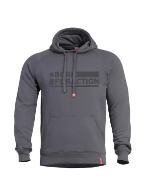 Pulover PENTAGON PHAETON HOOD SWEATER K09021-BA PEPELNO SIVA