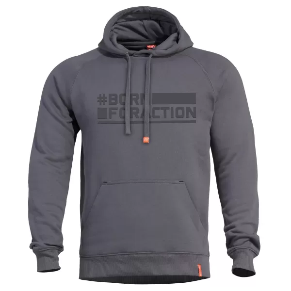  Pulover PENTAGON PHAETON HOOD SWEATER K09021-BA PEPELNO SIVA 