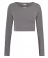 Ženska majica s kratkimi rokavi URBAN CLASSICS TB7807 SENIOR GREY