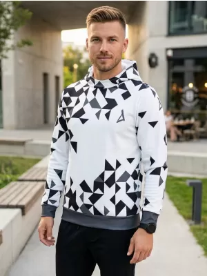 Moški vrhunski funkcionalni pulover ALTISPORT VOJ/ALM108MI01 BELA