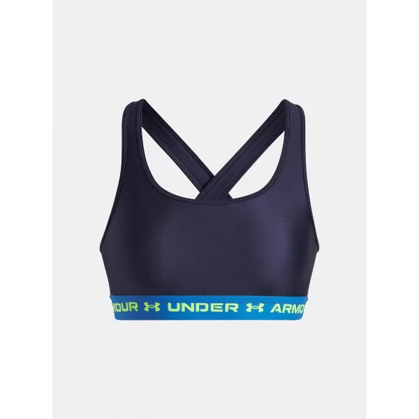  Ženski nedrček UNDER ARMOUR CROSSBACK MID BRA 1361034-403 MODRA 