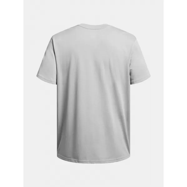  Moška majica s kratkimi rokavi UNDER ARMOUR UA HW ARMOUR LABEL SS 1382831-011 SIVA 