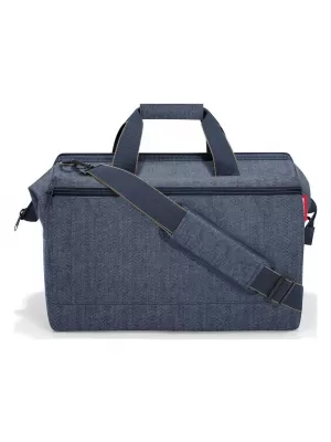 Torba REISENTHEL ALLROUNDER L POCKET TEMNO MODRA RIBJA KOST