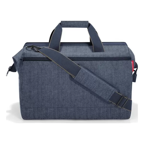  Torba REISENTHEL ALLROUNDER L POCKET TEMNO MODRA RIBJA KOST 
