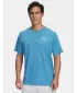 Moška majica s kratkimi rokavi UNDER ARMOUR UA TECH TEXTURED SS 1382796-453 MODRA