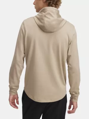 Moški pulover UNDER ARMOUR RIVAL TERRY LOGO HOOD 1390141-299 RJAVA