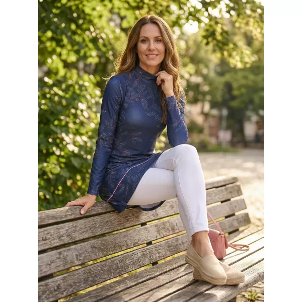  Turtleneck ALTISPORT GWENITH TEMNO MODRA 