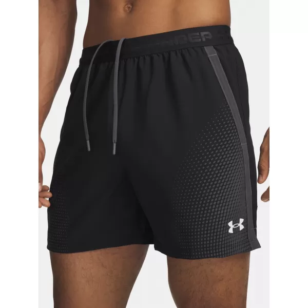  Moške kratke hlače UNDER ARMOUR VANISH GRAPHIC SHORT 6007632-001 ČRNA 