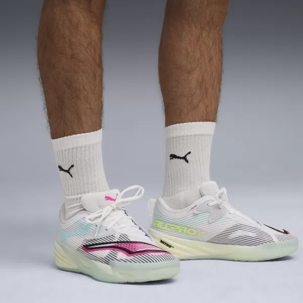  Škornji PUMA ALL-PRO NITRO™ 2 31152101 PUMA BELA/META TALINA 