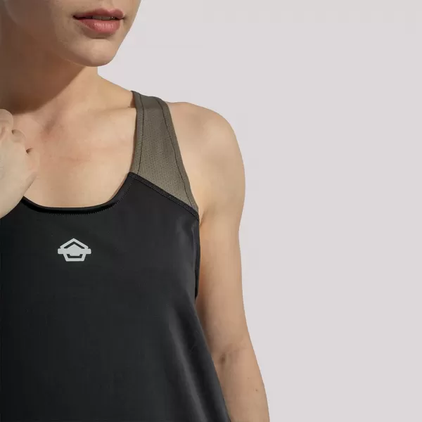  Ženska majica s kratkimi rokavi PENTAGON ARIA WOMENS TANK TOP OFF K09046 RJAVO SIVA 