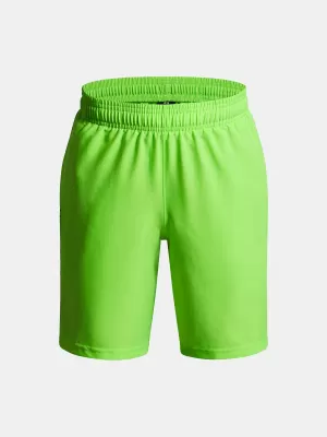 Fantovske kratke hlače UNDER ARMOUR UA TECH WOVEN WORDMARK SHORT 1383341-389 ZELENA