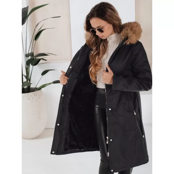  Ženska parka DSTREET TY5110 ČRNA 