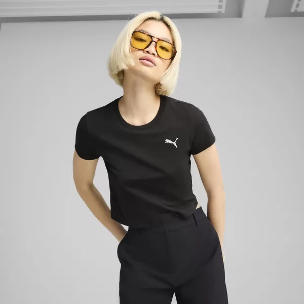  Srajca PUMA WARDROBE ESS BABY TEE 62974501 PUMA ČRNA 