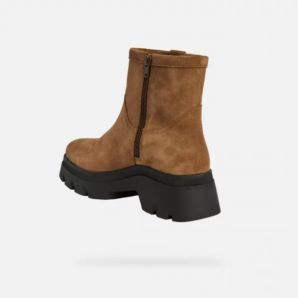  Ženski čevlji GEOX PLUETTE G009562 SVETLO RJAVA 