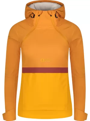 Ženski softshell anorak NORDBLANC NBWSL8275 ORANŽNA
