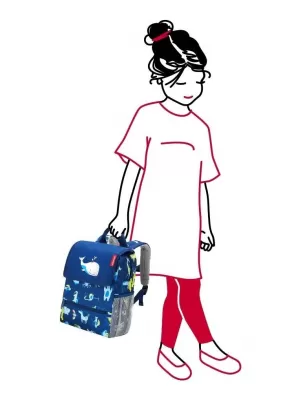 Nahrbtnik REISENTHEL BACKPACK KIDS ABC PRIJATELJI MODRI
