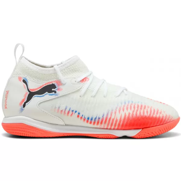  Otroški čevlji PUMA FUTURE 8 MATCH IT + MID JR 10861701 WHITE/ BELA/PUMA ČRNA/ŽAREČA RDEČA 