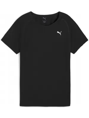 Srajca PUMA W RUN CLOUDSPUN TEE 52665201 PUMA ČRNA