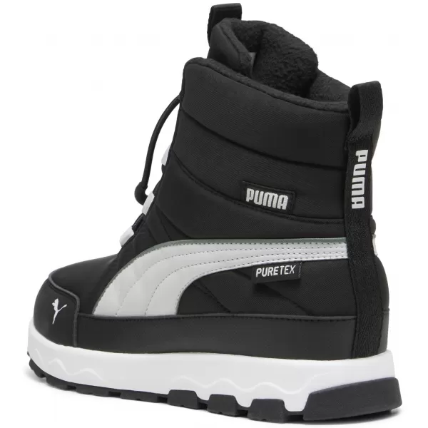  Škornji PUMA EVOLVE BOOT PURETEX JR 39264702 PUMA ČRNA/PEPEL SIVA/BELA 