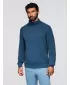 Moški pulover OMBRE OM-SWTN-0163 TEMNO MODRA