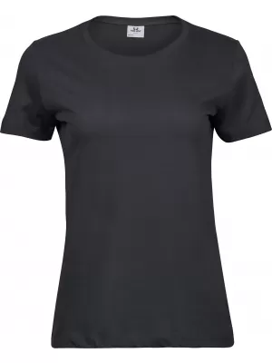 Ženska majica s kratkimi rokavi TEE JAYS | TJ 8050 TEMNO SIVA