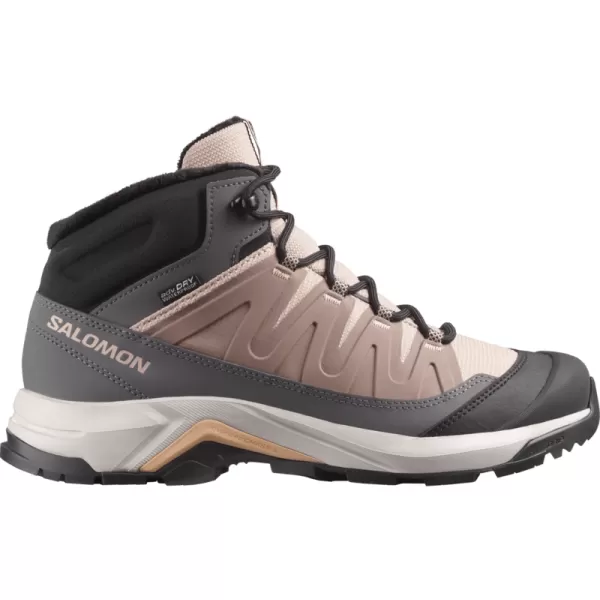  Ženski čevlji SALOMON X-ADVENTURE COLDRUSH WATERPROOF W ETHEREA/ŽELEZNA/MAHAGONI VRTNICA 