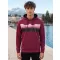 Moška jopica ALTISPORT GORO BURGUND
