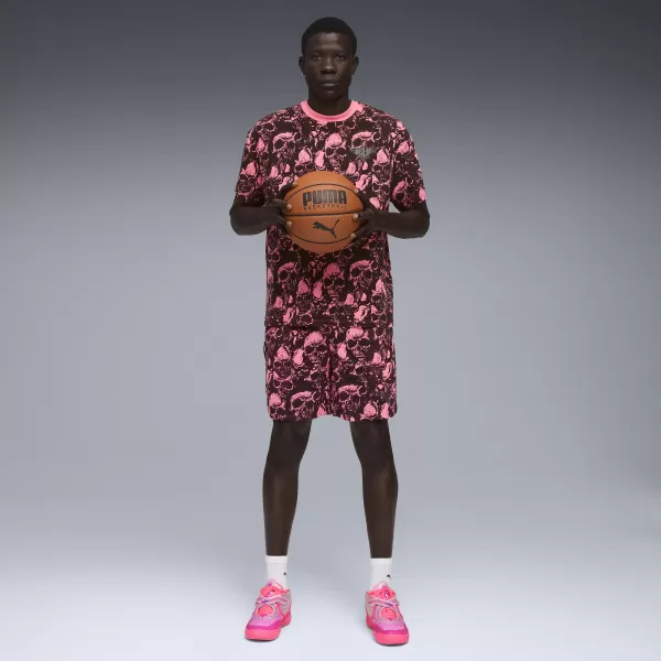  Kratke hlače PUMA MELO WORLD TOUR AOP 7" SHORT 63242901 SONCE UDARI/AOP 