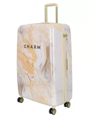 Kovček CHARM LONDON 23169 L KREMA