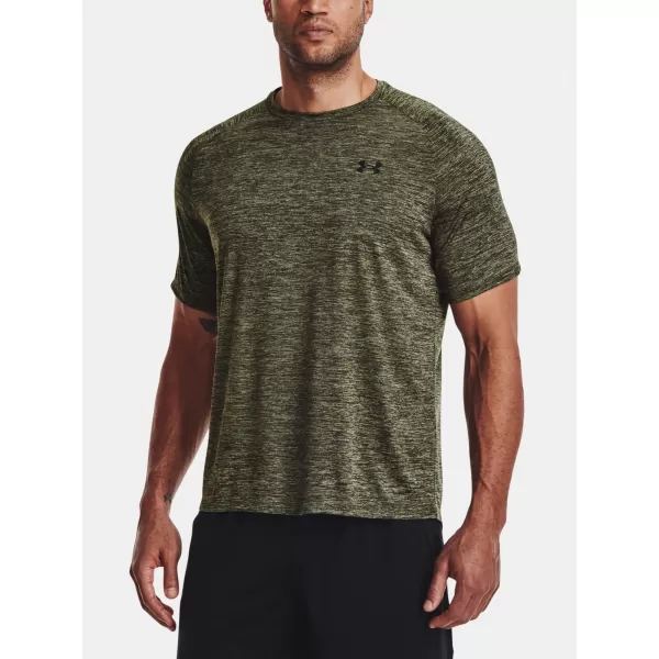  Moška majica s kratkimi rokavi UNDER ARMOUR UA TECH 2.0 SS TEE 1326413-390 ZELENA 