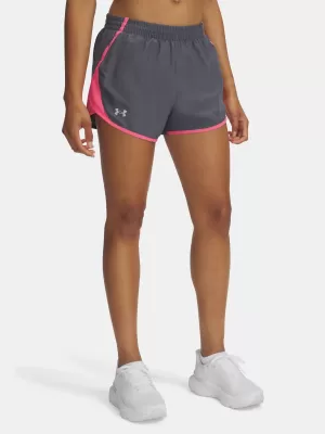 Ženske kratke hlače UNDER ARMOUR UA FLY BY 3'' SHORTS 1382438-027 SIVA