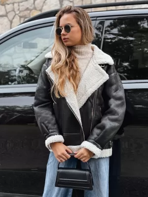 Ženska jakna DSTREET TY5246 ČRNA