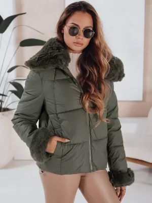 Ženska jakna DSTREET TY5068 ZELENO