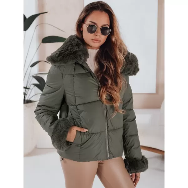  Ženska jakna DSTREET TY5068 ZELENO 