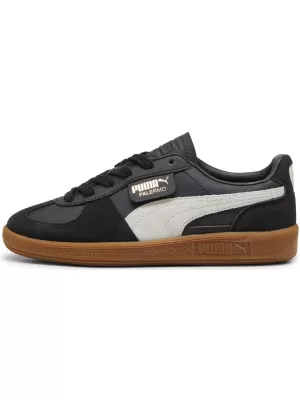 Otroški čevlji PUMA PALERMO LTH JR 39727503 PUMA ČRNA/PERNATA SIVA/GUMIJA